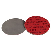 3000 Grit, 6" Dia Hook & Loop Sanding Disc, ea